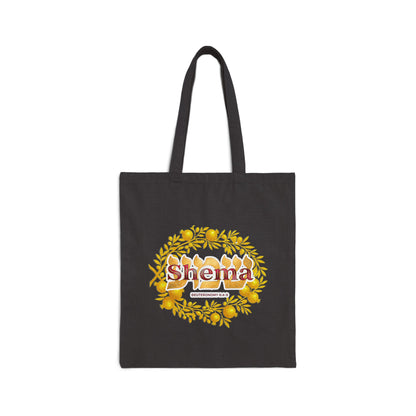 Shema Canvas Tote Bag — Reusable Grocery Tote