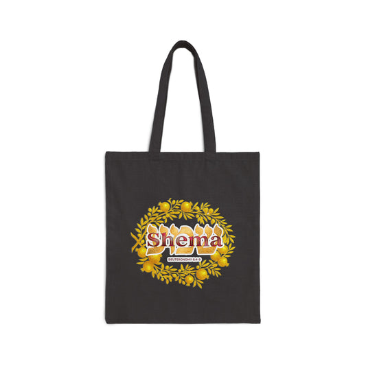 Shema Canvas Tote Bag — Reusable Grocery Tote