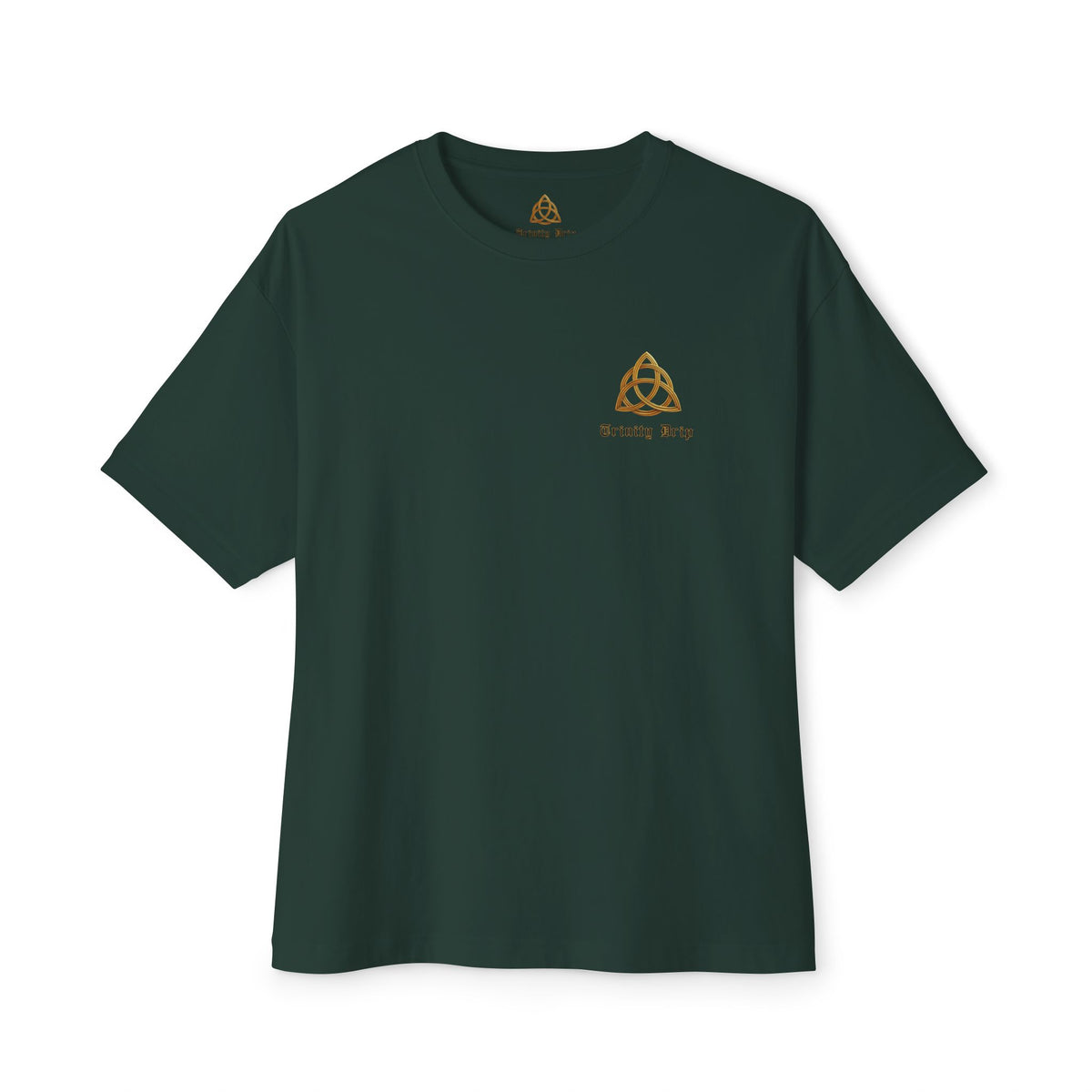 Jesus Is My Compass And My Anchor Oversized Boxy T-Shirt – Faith-Inspired Graphic Streetwear