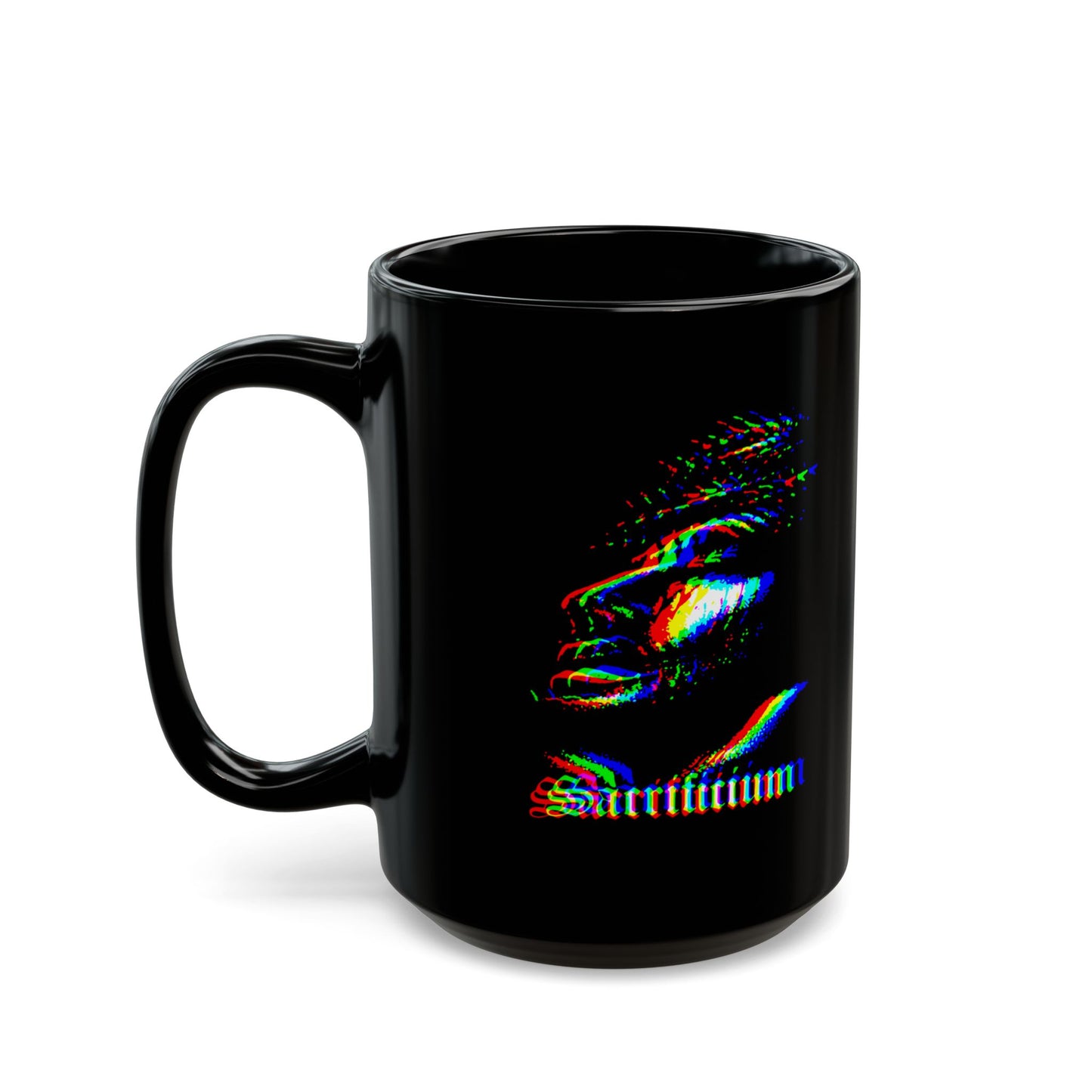 Trinity Drip Sacrificium - Black 11oz & 15oz Ceramic Mug