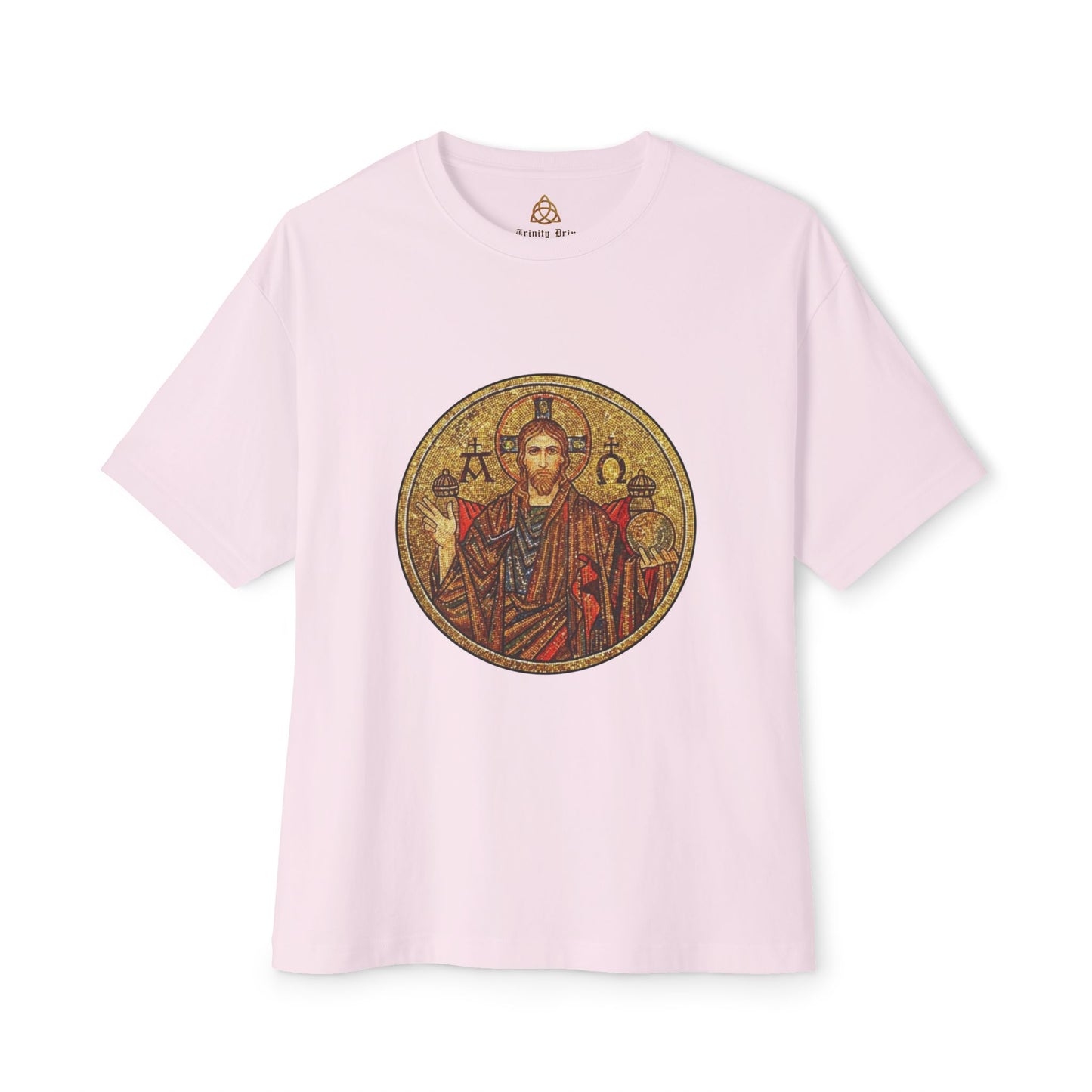Christ Pantocrator - Unisex Oversized Boxy T-Shirt
