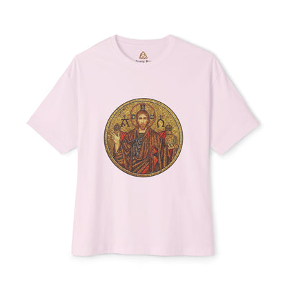 Christ Pantocrator - Unisex Oversized Boxy T-Shirt