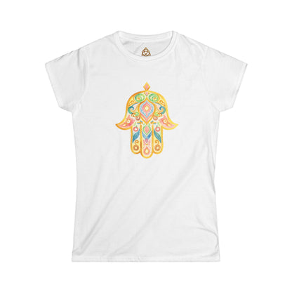 Answered Prayer Hamsa Hand  —  Women's T-Shirt
