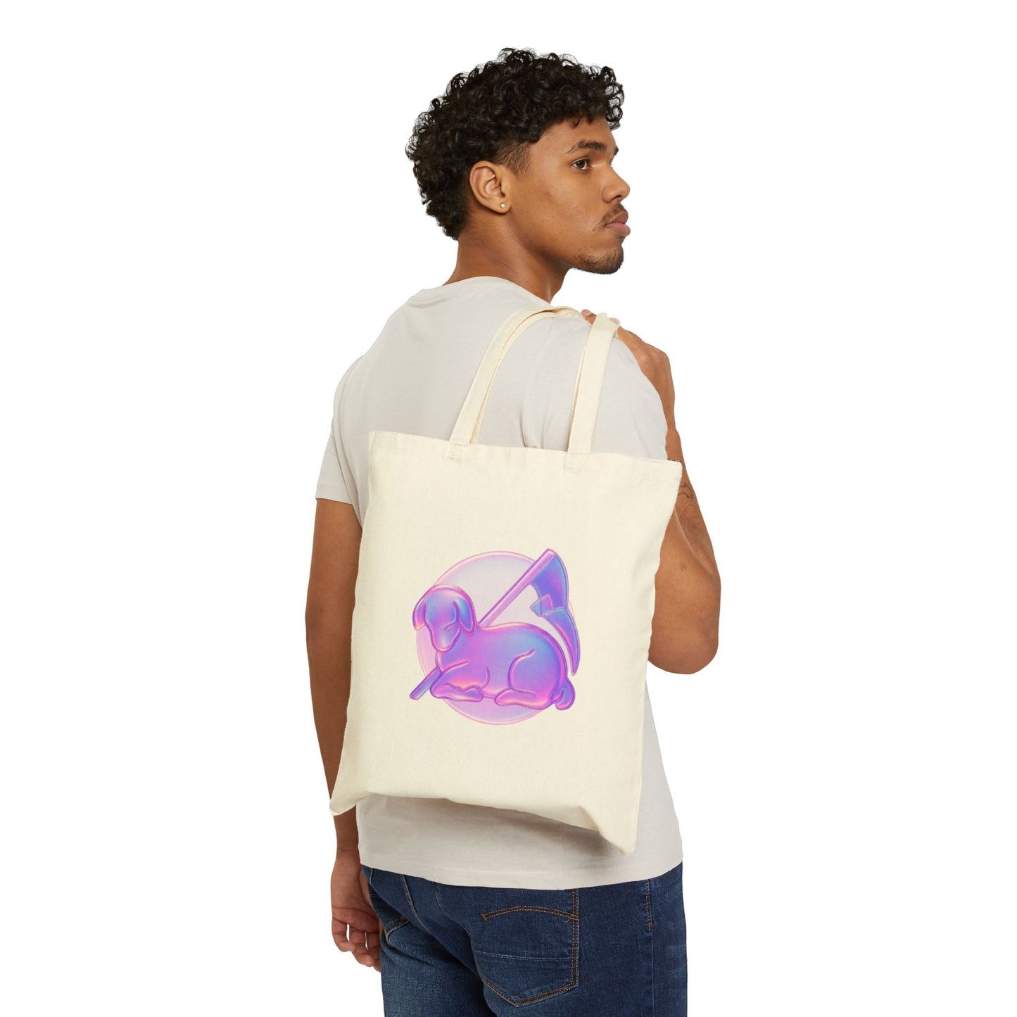 Lamb of God Canvas Tote Bag — Reusable Grocery Tote