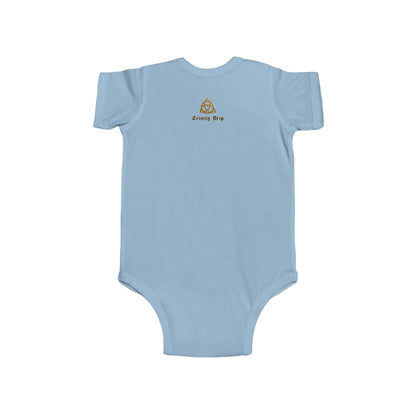 Mosaic Hamsa Hand Baby Bodysuit — Infant Organic-Feel Onesie