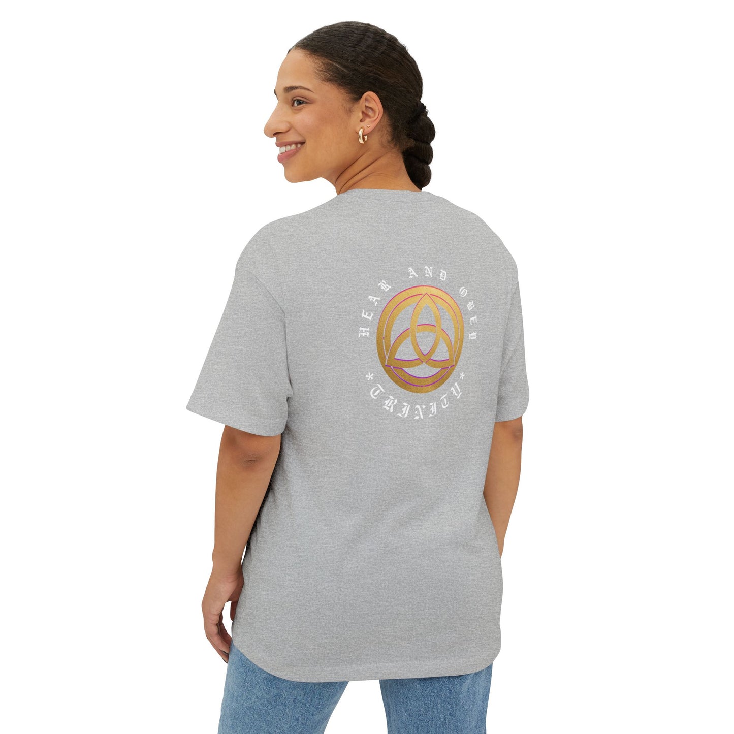 Hear & Obey - Unisex Oversized Boxy T-Shirt