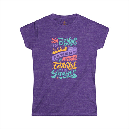 Be Joyful Women's T-Shirt — Graphic Tee