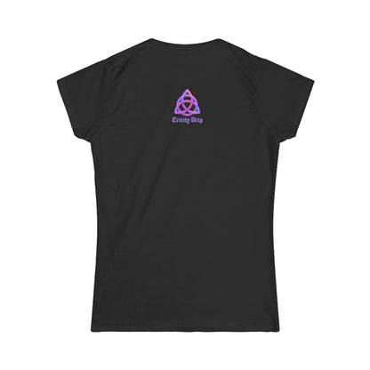 Unit3y Women's T-Shirt — Vibrant Neon Prayer Fist Graphic Tee