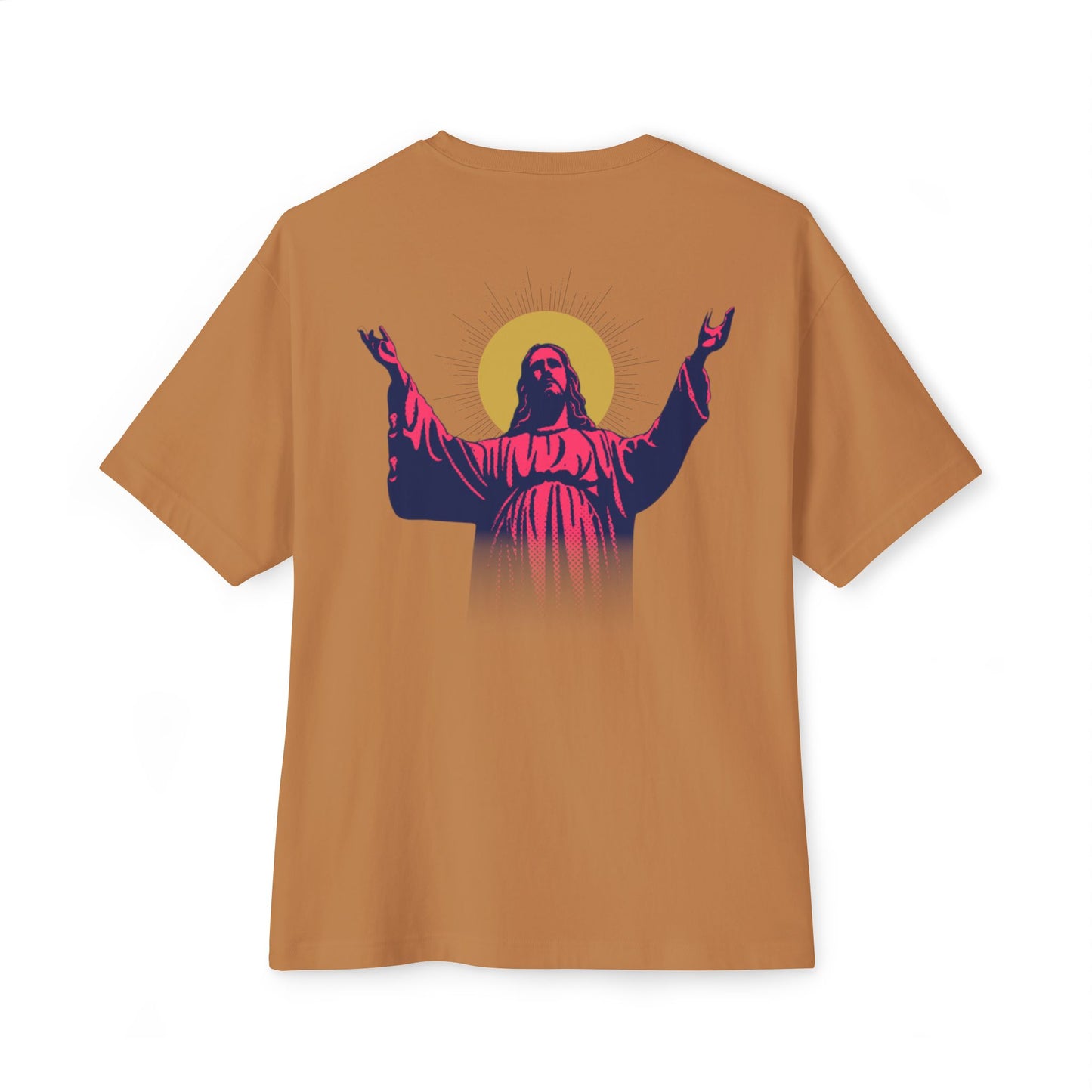 I.N.R.I. (Iesus Nazarenus, Rex Iudaeorum) - Unisex Oversized Boxy T-Shirt