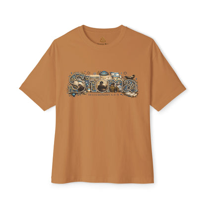 Shema (Deuteronomy 6:4-9) - Unisex Oversized Boxy T-Shirt
