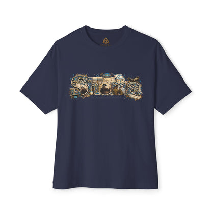 Shema (Deuteronomy 6:4-9) - Unisex Oversized Boxy T-Shirt