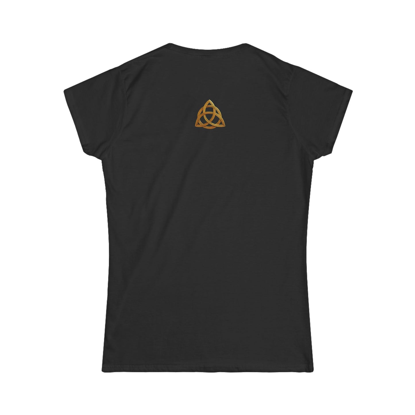 Holy Rosary Women's T-Shirt — Vibrant Neon Prayer Fist Graphic Tee