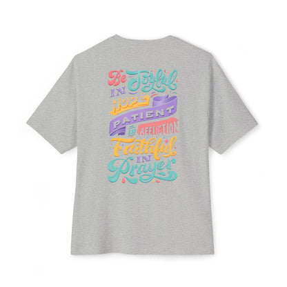 Be Joyful - Unisex Oversized Boxy T-Shirt
