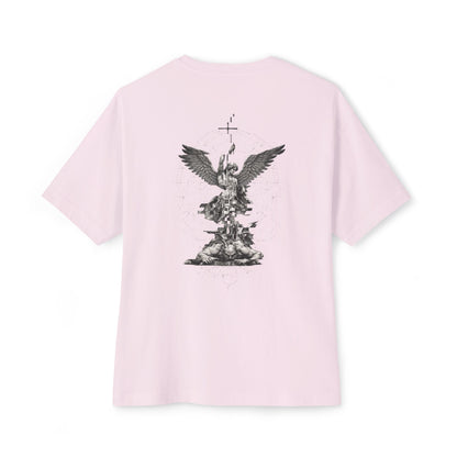 Trinity Archangel Michael - Unisex Oversized Boxy T-Shirt