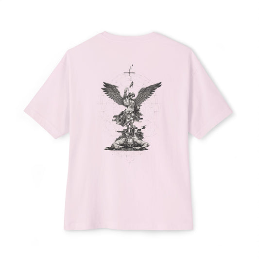 Trinity Archangel Michael - Unisex Oversized Boxy T-Shirt