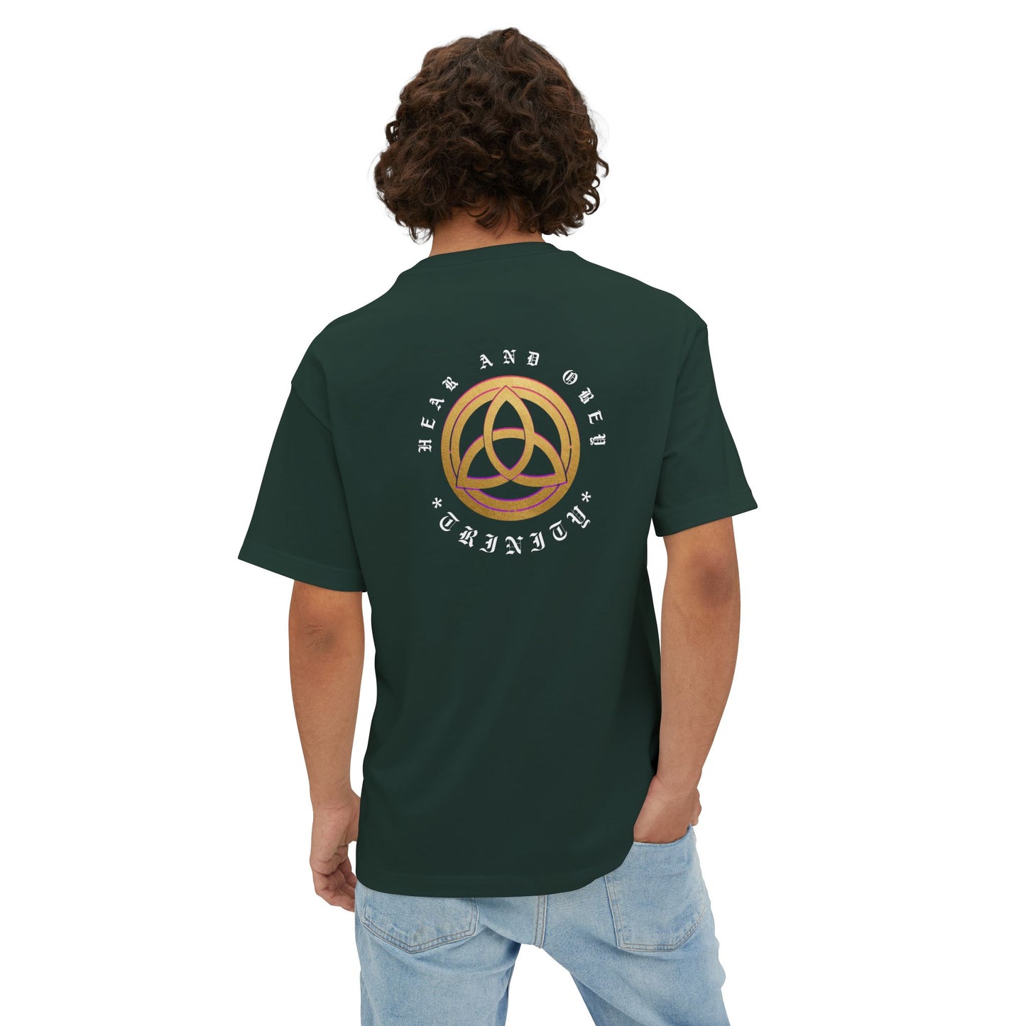 Hear & Obey - Unisex Oversized Boxy T-Shirt