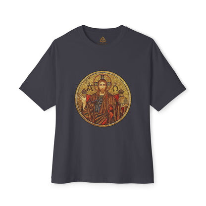 Christ Pantocrator - Unisex Oversized Boxy T-Shirt