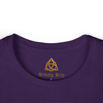 Divine Hamsa Hand Women's T-Shirt — Vibrant Neon Prayer Fist Graphic Tee