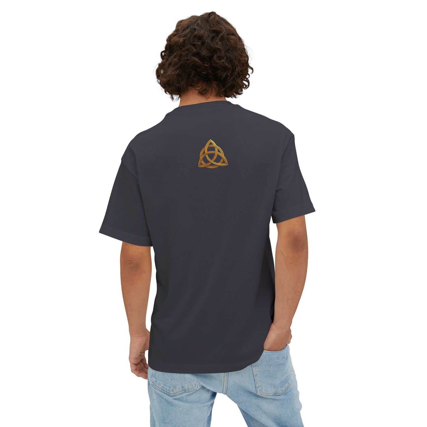 Christ Pantocrator - Unisex Oversized Boxy T-Shirt