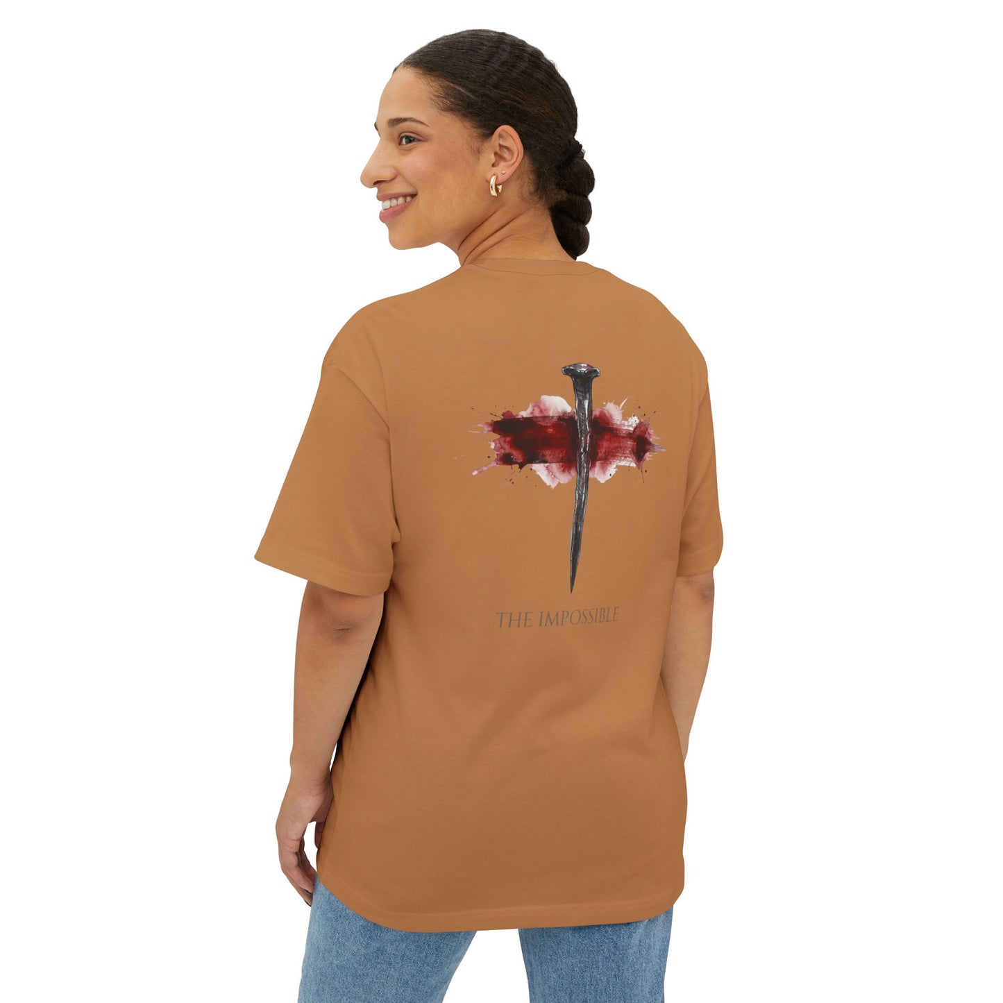 I'Mpossible - Unisex Oversized Boxy T-Shirt
