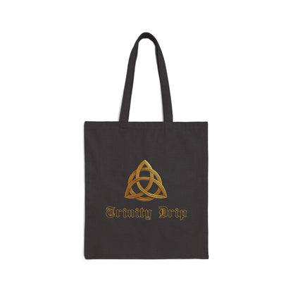 Shema (Deuteronomy 6:4-9) Canvas Tote Bag — 'Coexist' & 'Trinity Drip' Peaceful Faith Symbols Reusable Grocery Tote