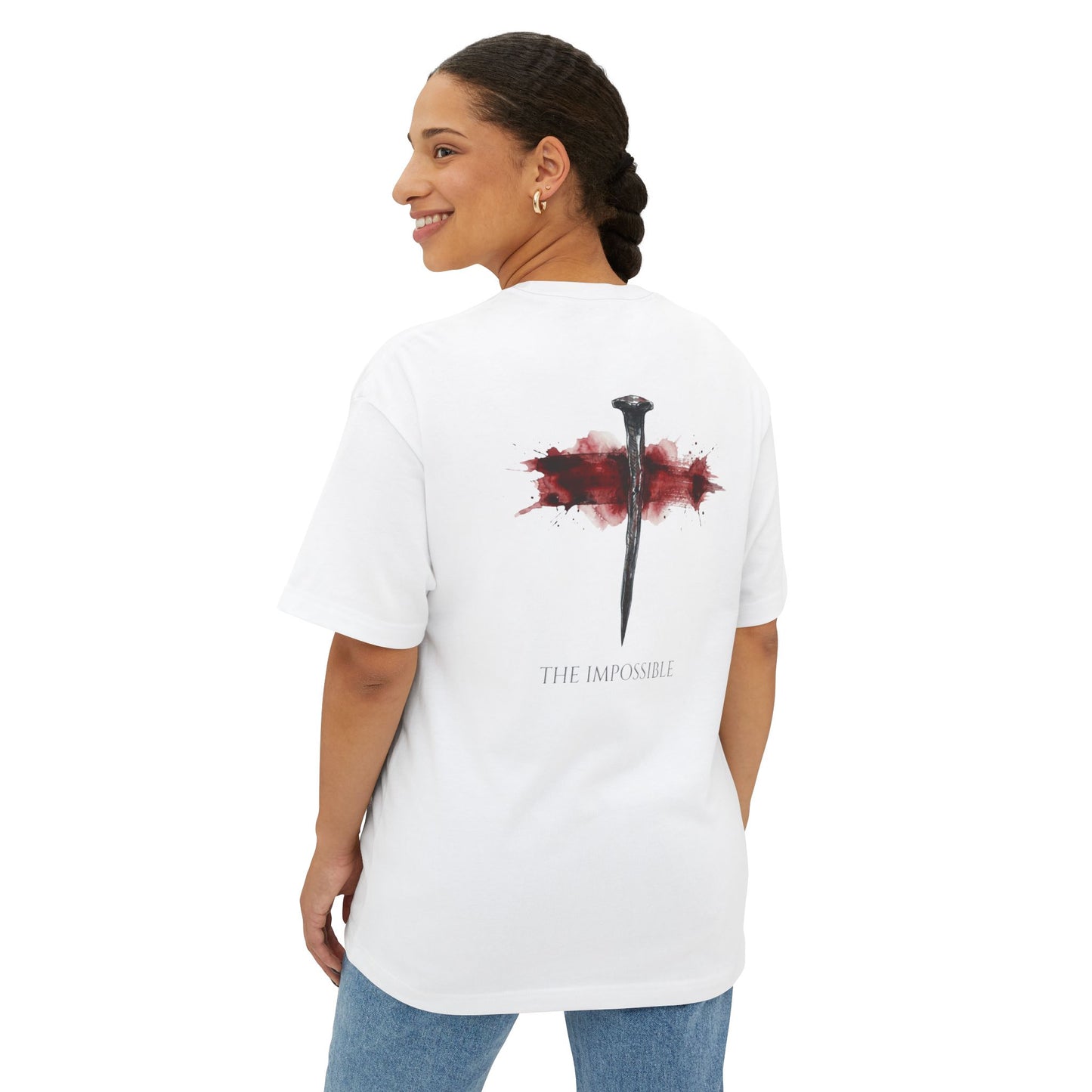 I'Mpossible - Unisex Oversized Boxy T-Shirt