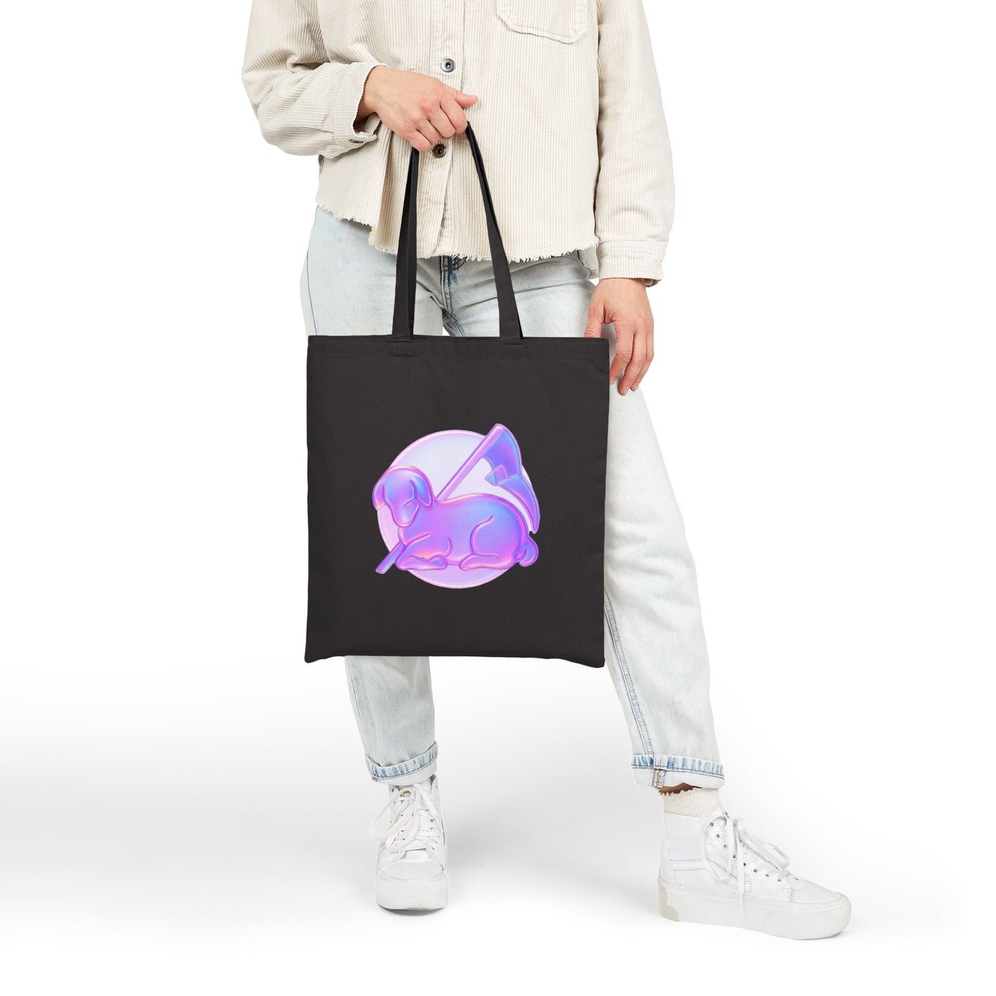 Lamb of God Canvas Tote Bag — Reusable Grocery Tote