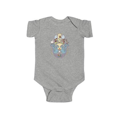 God's Child Hamsa Hand Baby Bodysuit — Infant Organic-Feel Onesie