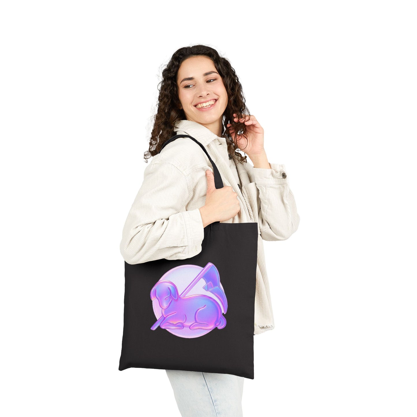 Lamb of God Canvas Tote Bag — Reusable Grocery Tote