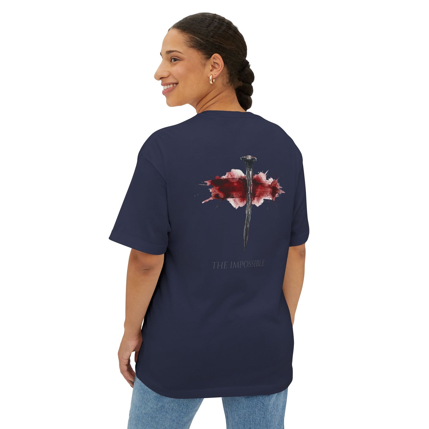 I'Mpossible - Unisex Oversized Boxy T-Shirt