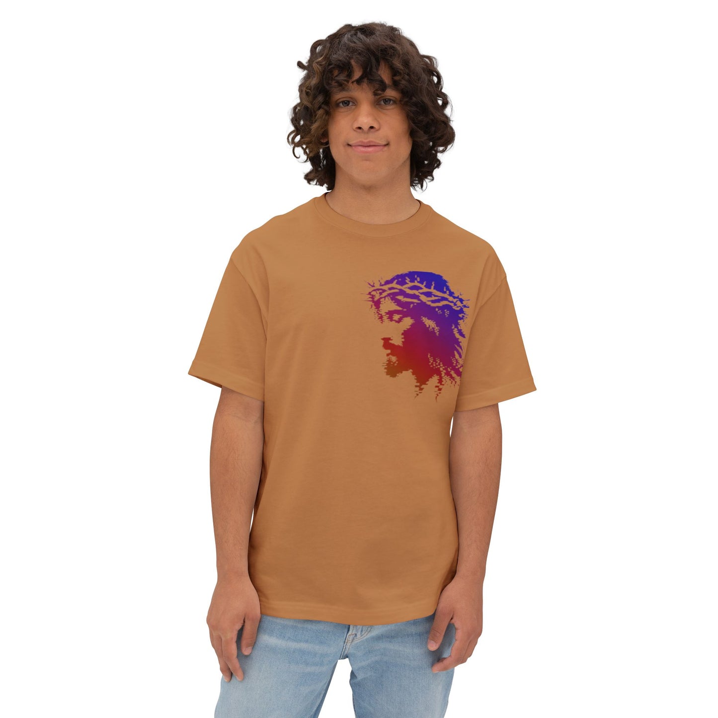 Passion of Christ - Unisex Oversized Boxy T-Shirt
