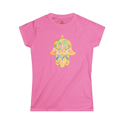 Answered Prayer Hamsa Hand  —  Women's T-Shirt