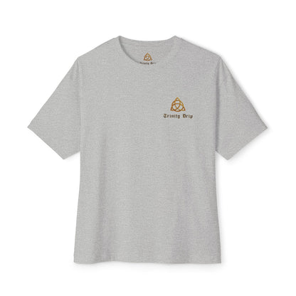 God The Father, Son, Holy Spirit - Unisex Oversized Boxy T-Shirt