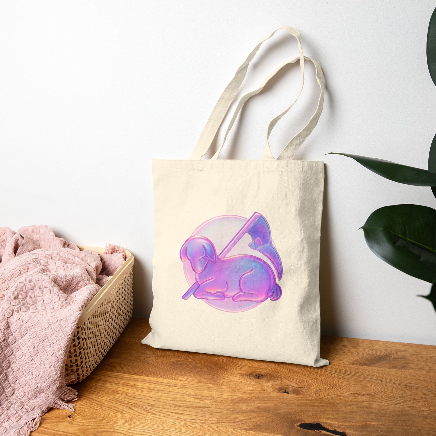 Lamb of God Canvas Tote Bag — Reusable Grocery Tote