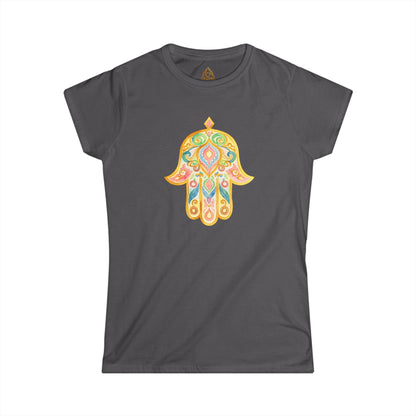 Answered Prayer Hamsa Hand  —  Women's T-Shirt