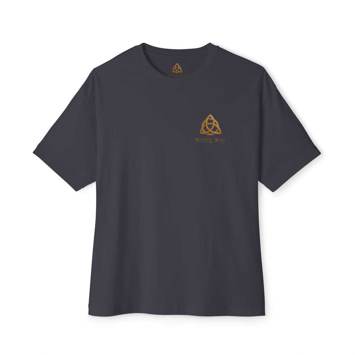 Jesus Is My Compass And My Anchor Oversized Boxy T-Shirt – Faith-Inspired Graphic Streetwear
