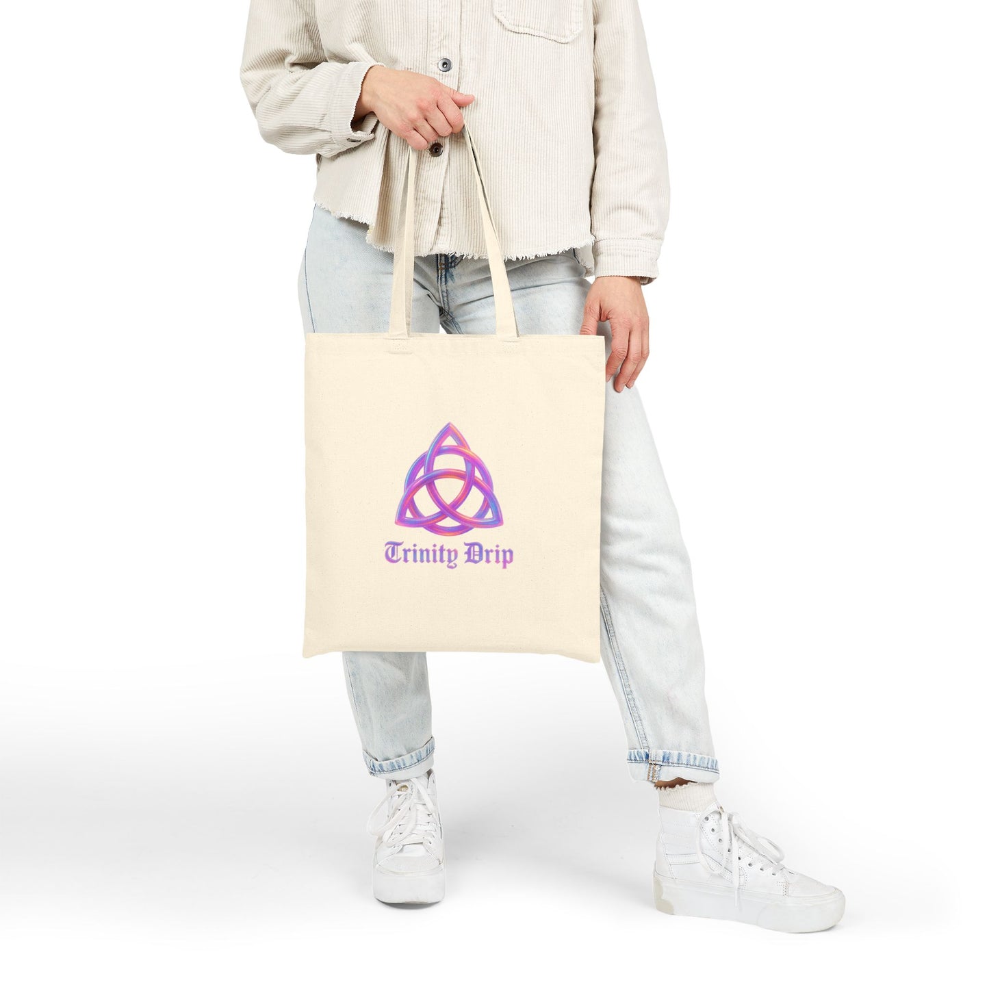 Lamb of God Canvas Tote Bag — Reusable Grocery Tote