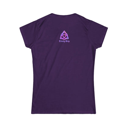 Unit3y Women's T-Shirt — Vibrant Neon Prayer Fist Graphic Tee