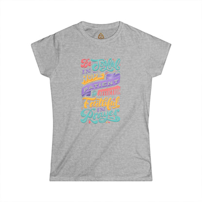 Be Joyful Women's T-Shirt — Graphic Tee
