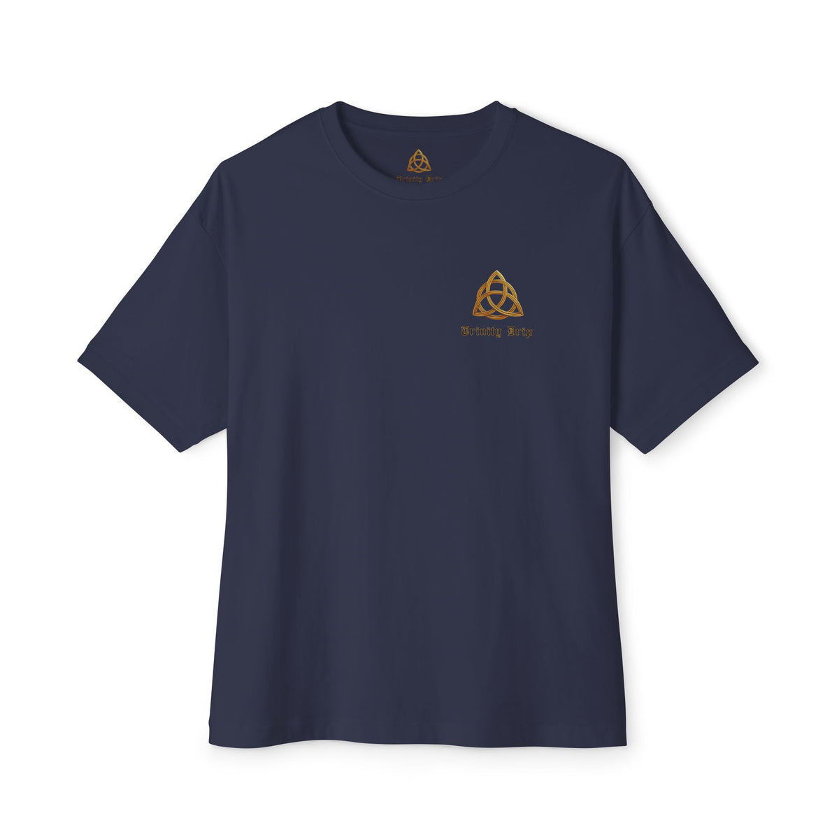 Jesus Is My Compass And My Anchor Oversized Boxy T-Shirt – Faith-Inspired Graphic Streetwear