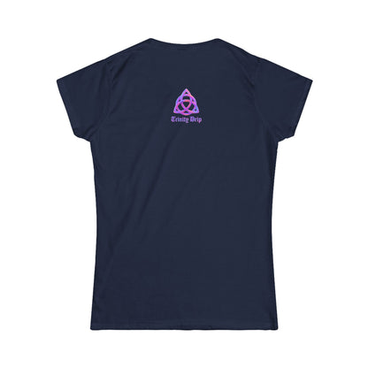 Unit3y Women's T-Shirt — Vibrant Neon Prayer Fist Graphic Tee