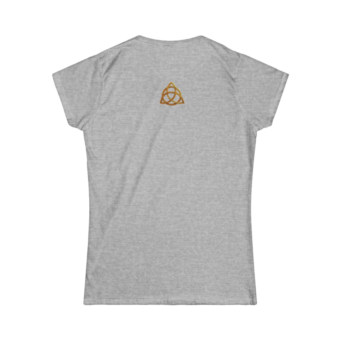 Holy Rosary Women's T-Shirt — Vibrant Neon Prayer Fist Graphic Tee