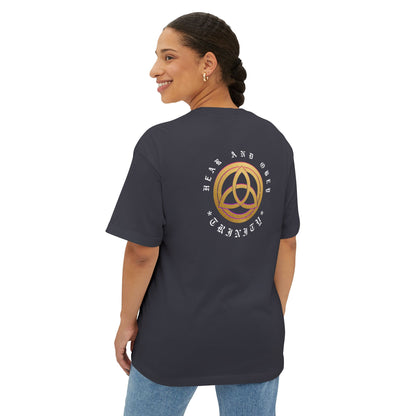 Hear & Obey - Unisex Oversized Boxy T-Shirt