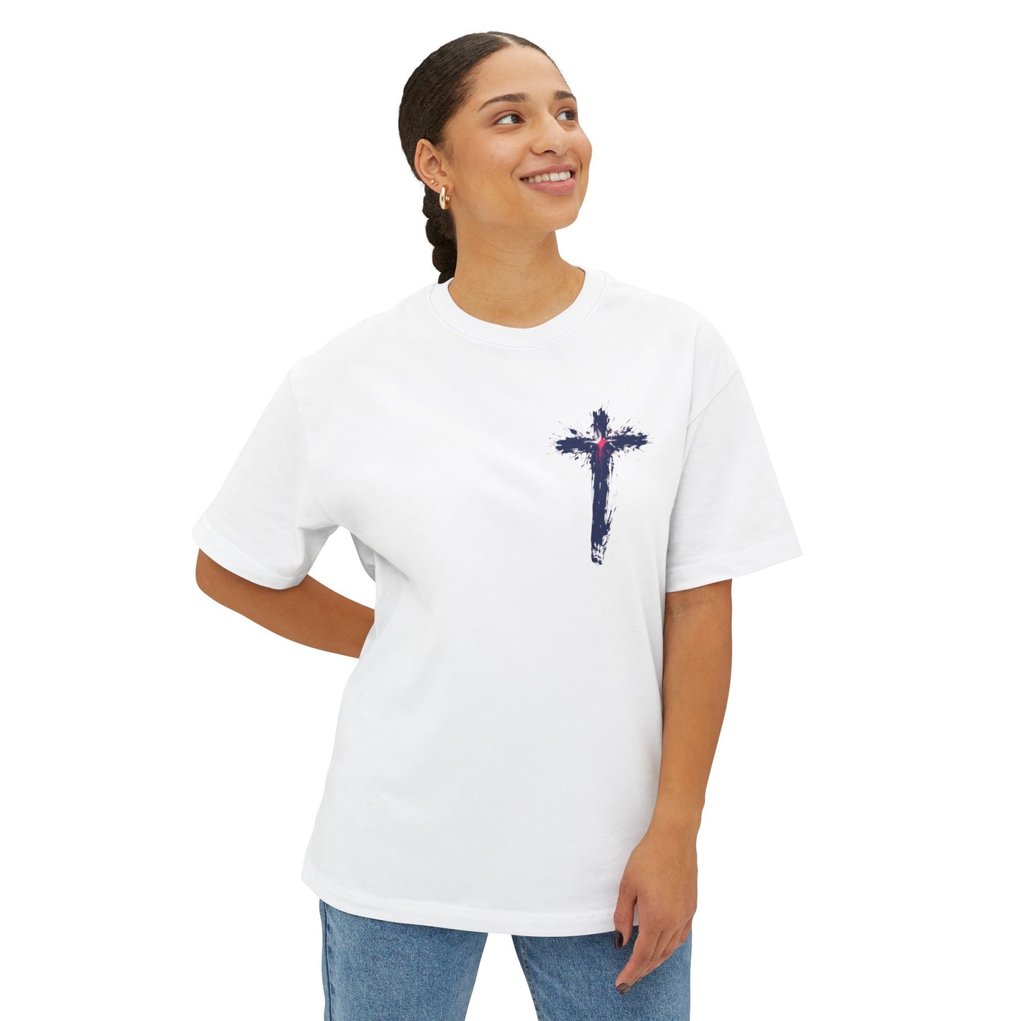 Holy Cross - Unisex Oversized Boxy T-Shirt