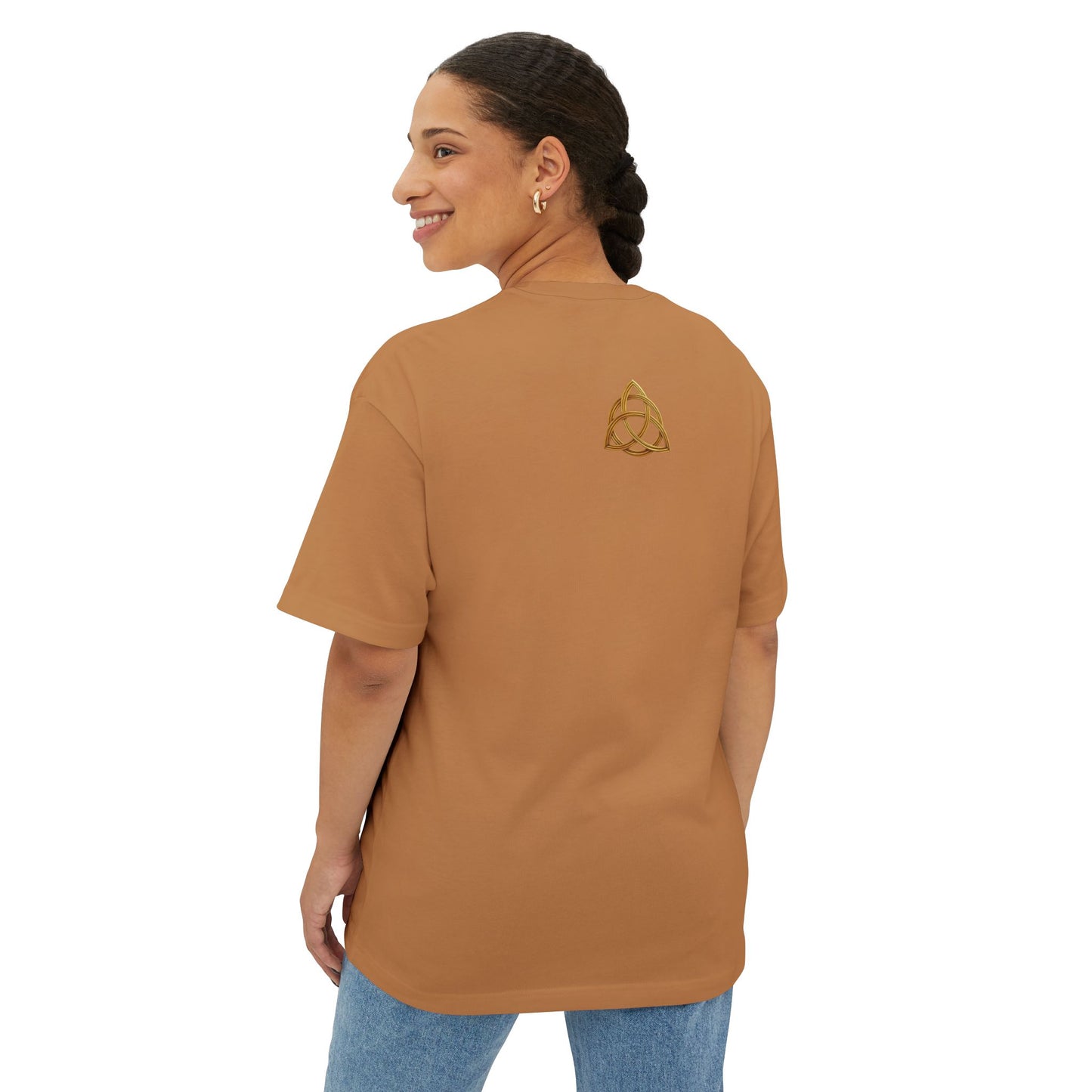 Christ Pantocrator - Unisex Oversized Boxy T-Shirt