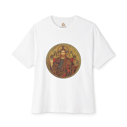 Christ Pantocrator - Unisex Oversized Boxy T-Shirt